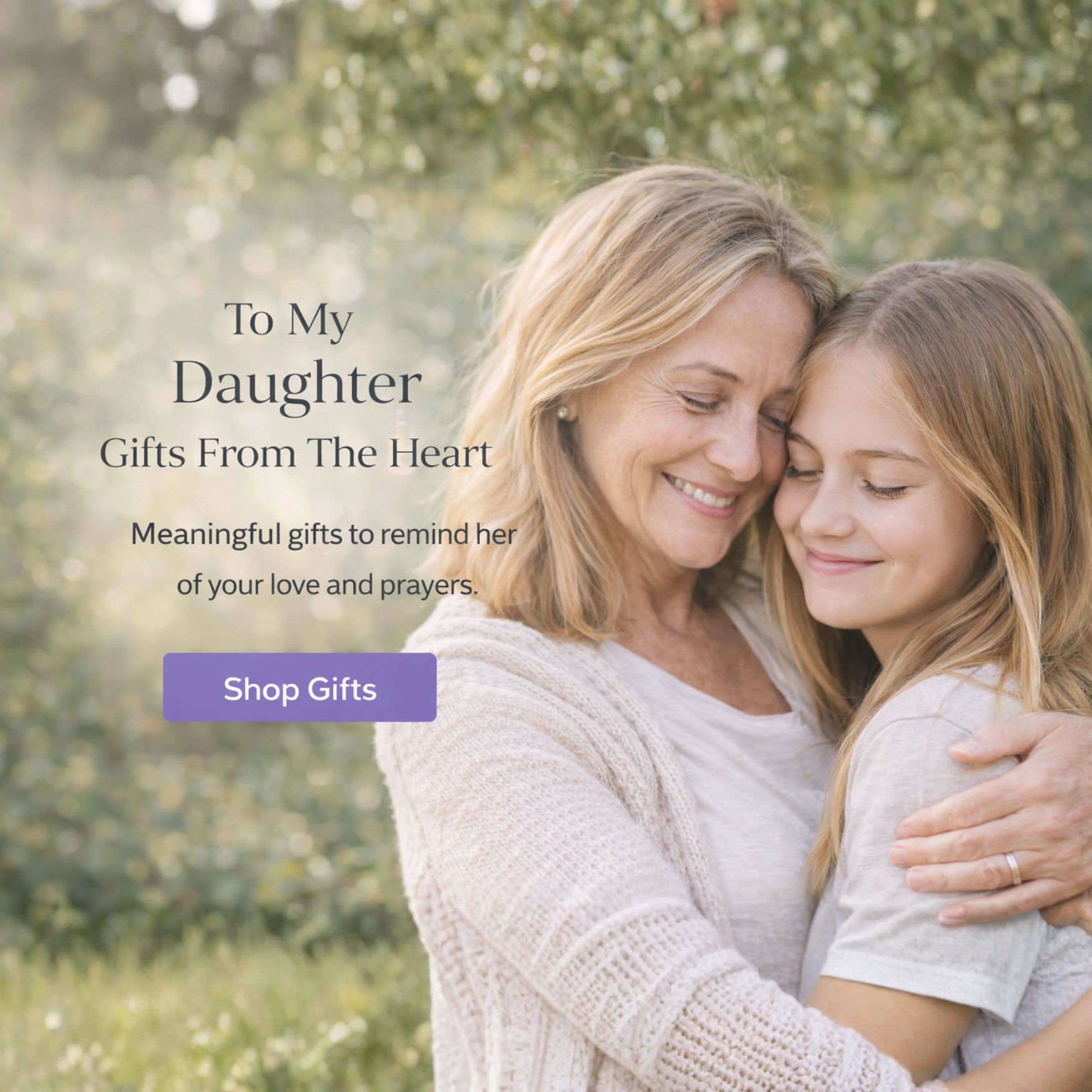 Gifts for Daughters - Held & Anchored