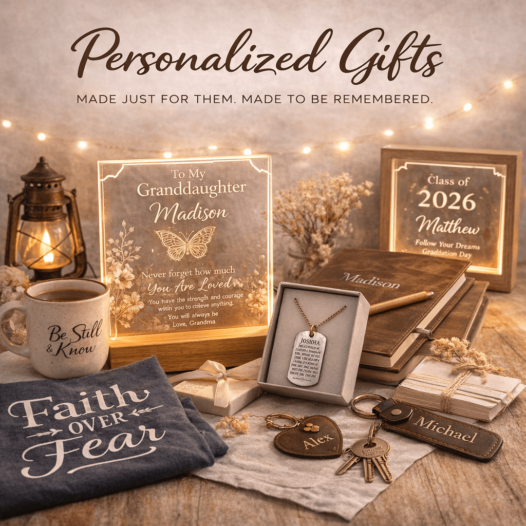Personalized Gifts - Held & Anchored