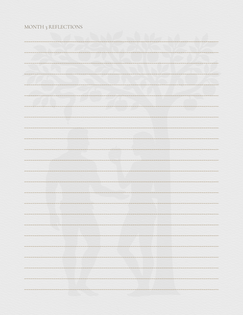 52 - Week Prayer Journal Printable – Black Cover faith - based apparel - Held & Anchored