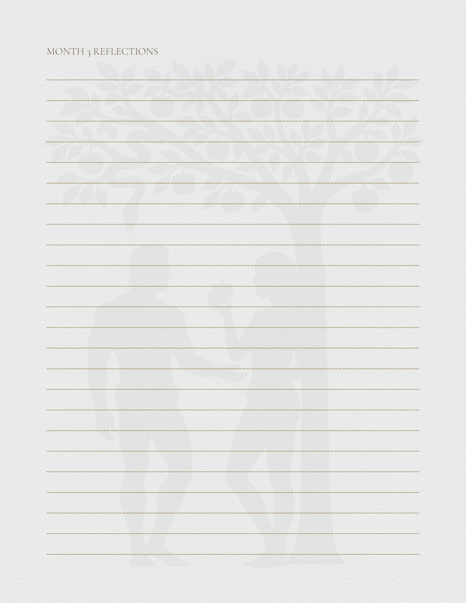 52 - Week Prayer Journal Printable – Black Cover faith - based apparel - Held & Anchored