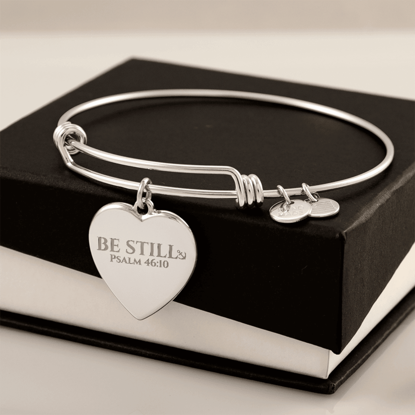 Be Still Bracelet – Psalm 46:10 Faith Reminder - Held & Anchored