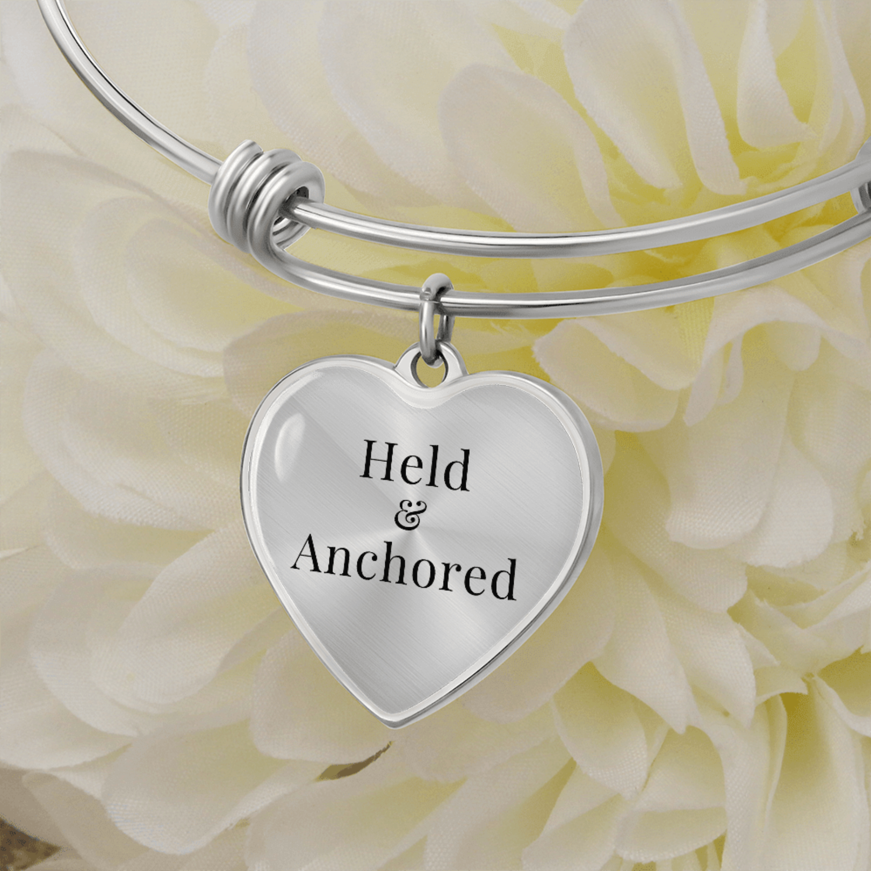 Held & Anchored Heart Bracelet – Faith Inspired Jewelry - Held & Anchored