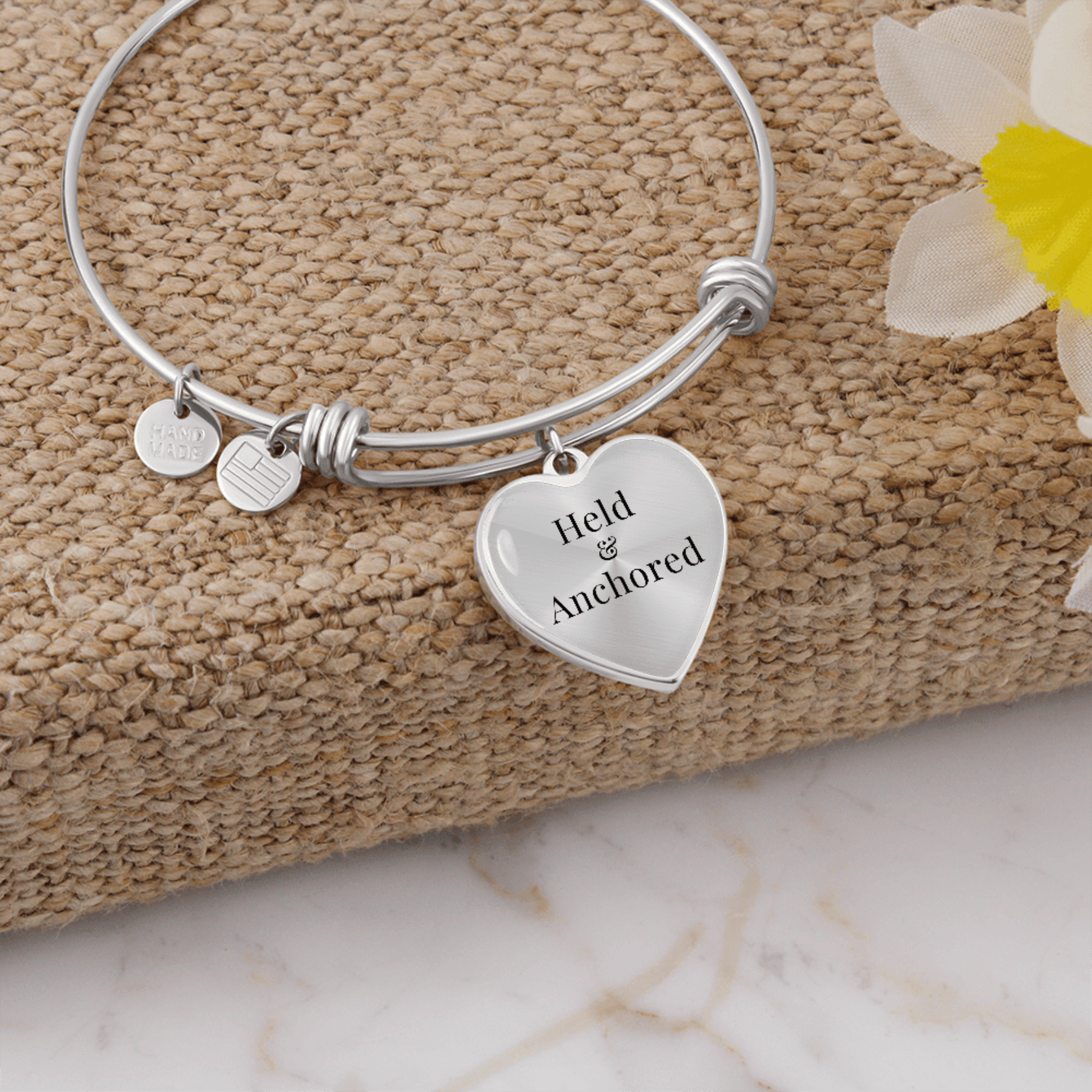 Held & Anchored Heart Bracelet – Faith Inspired Jewelry - Held & Anchored