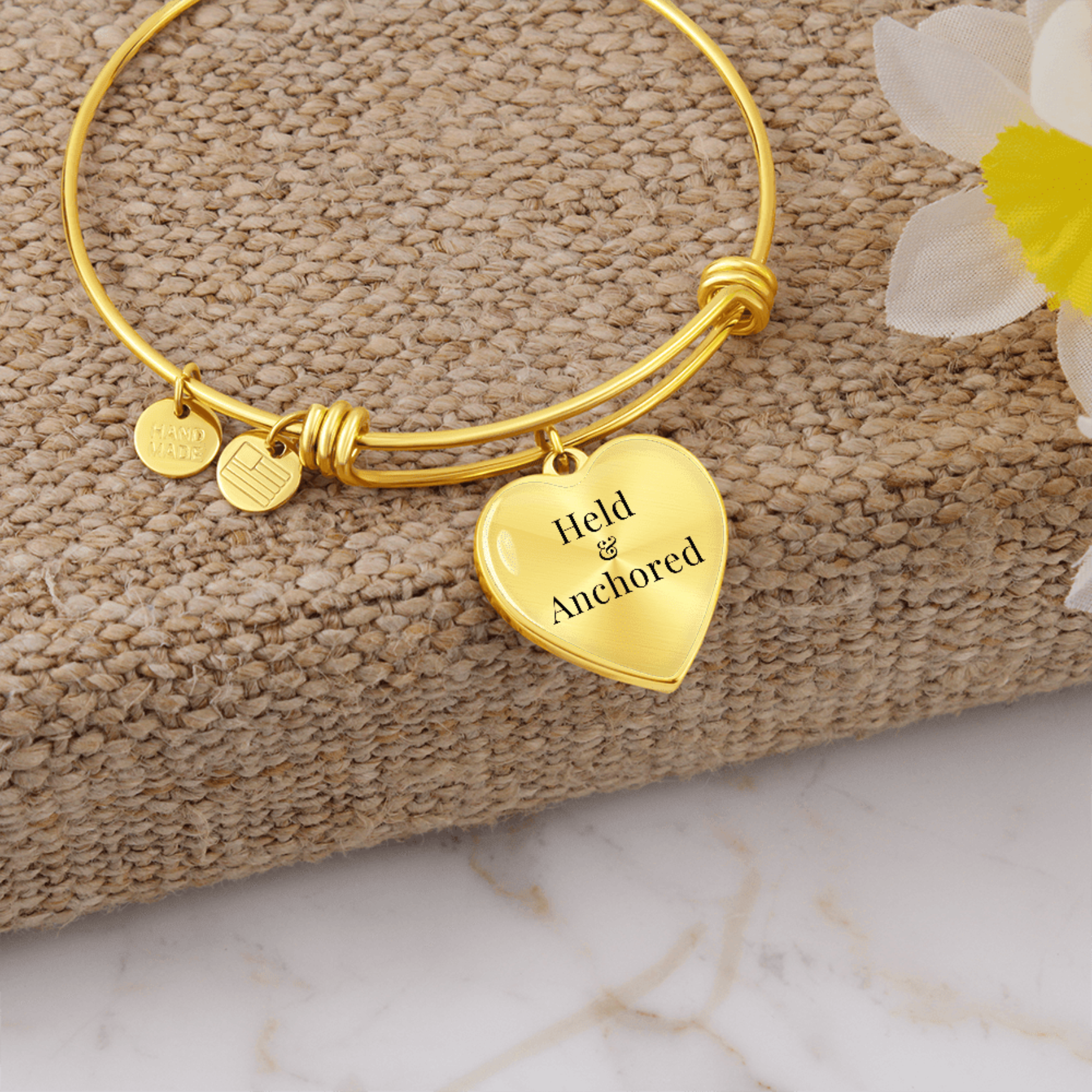 Held & Anchored Heart Bracelet – Faith Inspired Jewelry - Held & Anchored