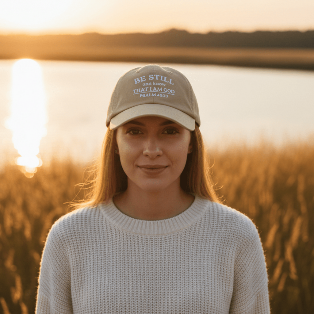 Be Still Hat – Lifestyle Front Facing