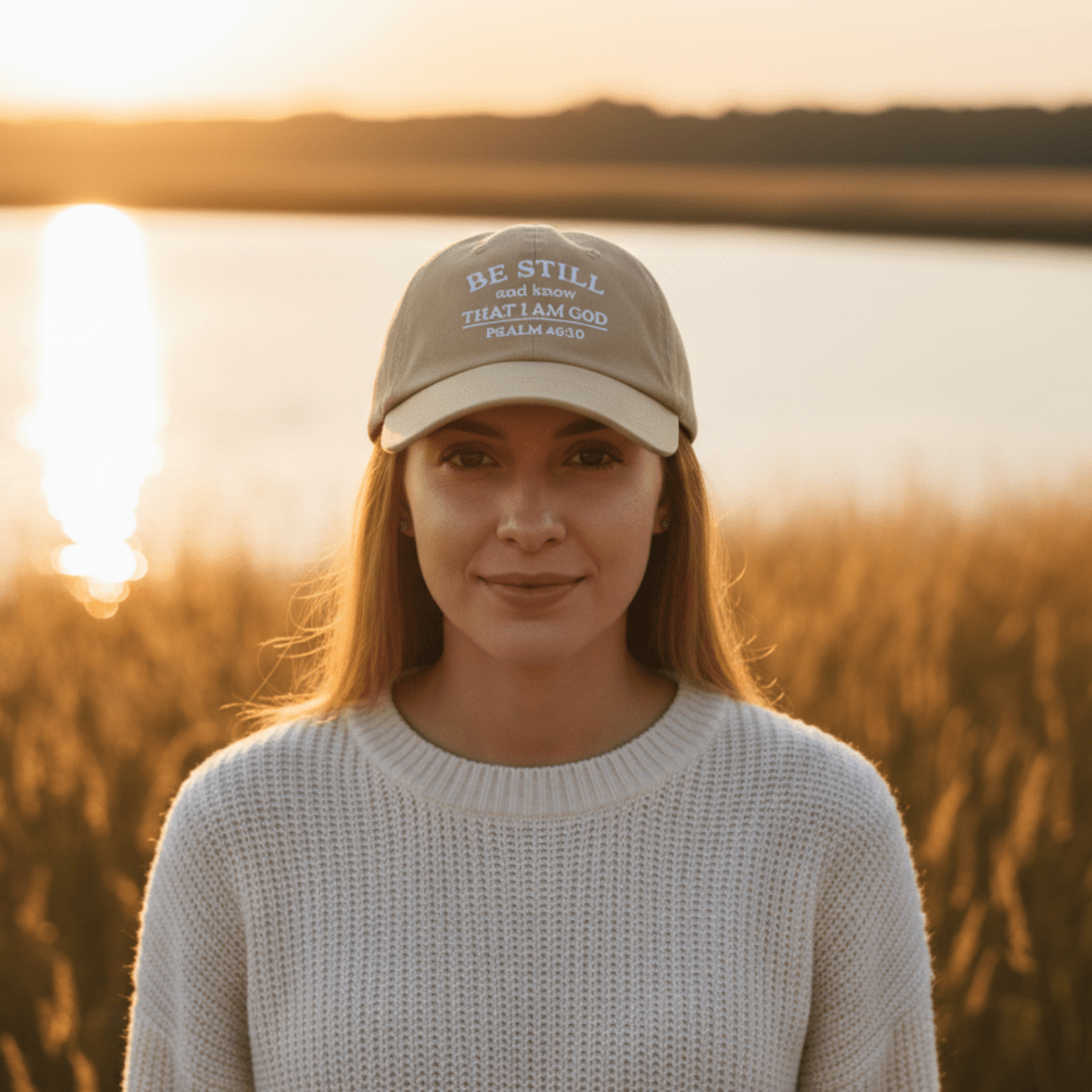 Be Still Hat – Lifestyle Front Facing