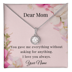 Dear Mom - Eternal Hope Necklace faith - based apparel - Held & Anchored