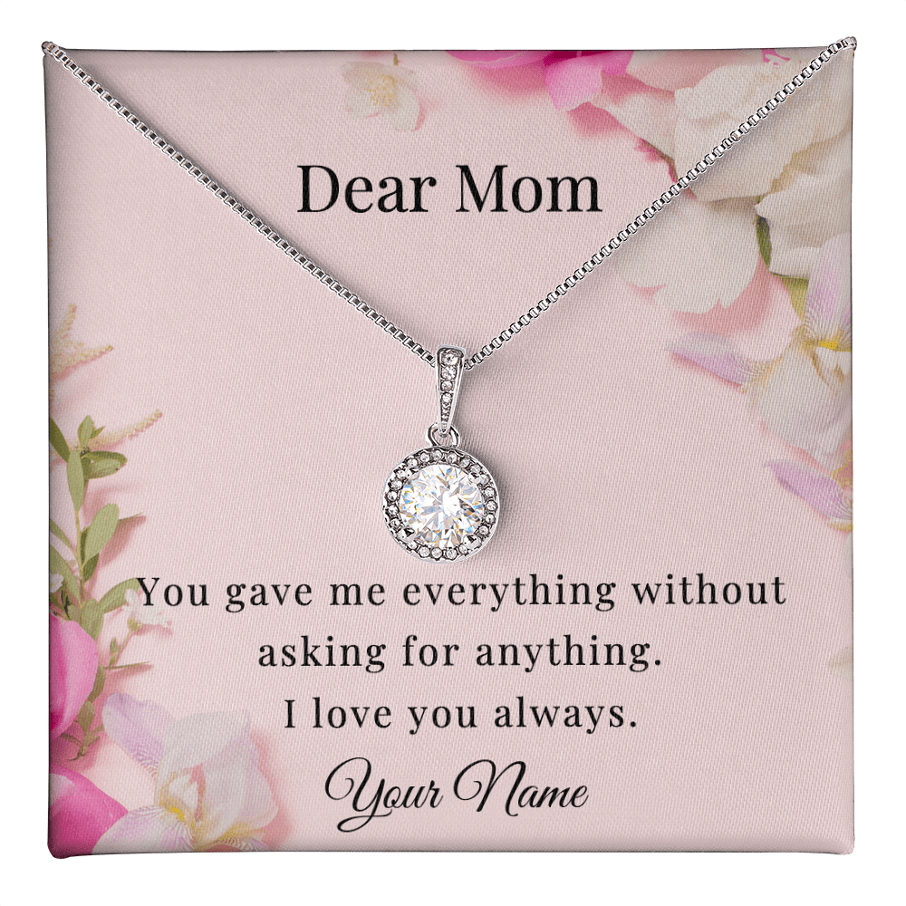 Dear Mom - Eternal Hope Necklace faith - based apparel - Held & Anchored