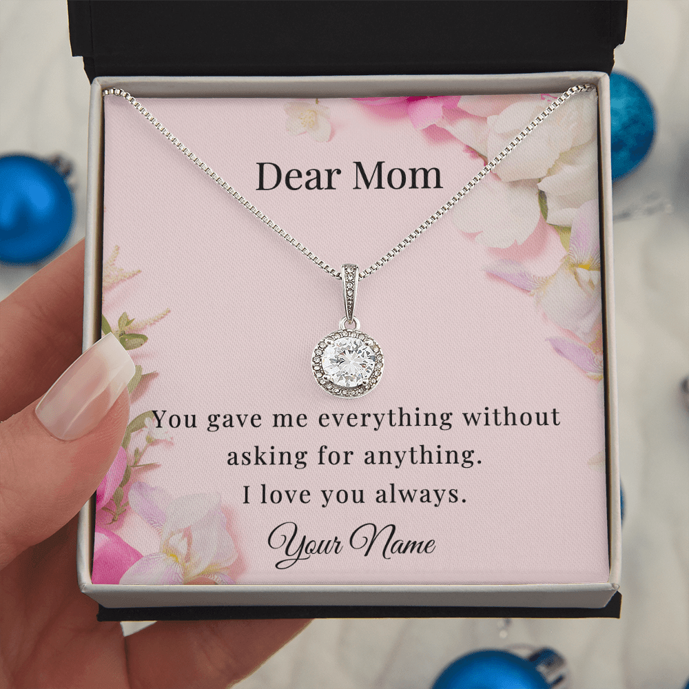 Dear Mom - Eternal Hope Necklace faith - based apparel - Held & Anchored