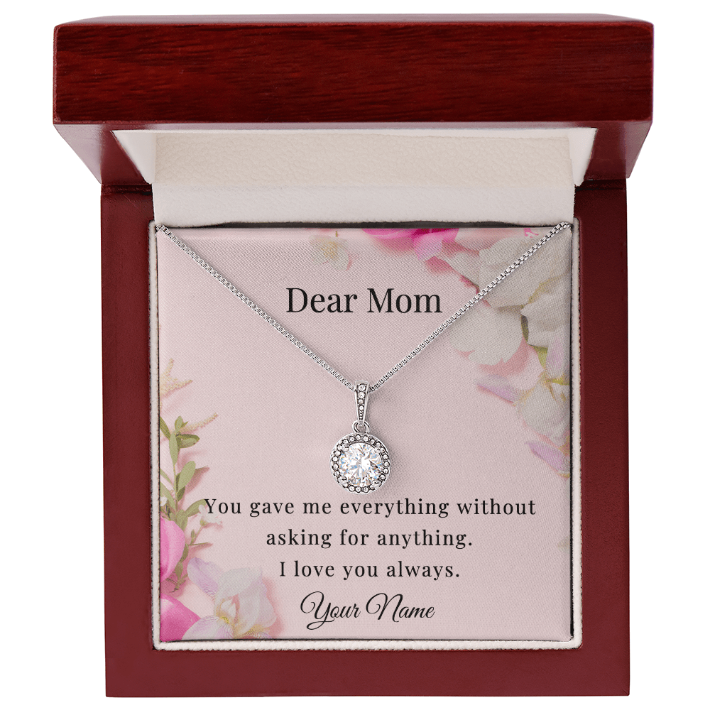Dear Mom - Eternal Hope Necklace faith - based apparel - Held & Anchored