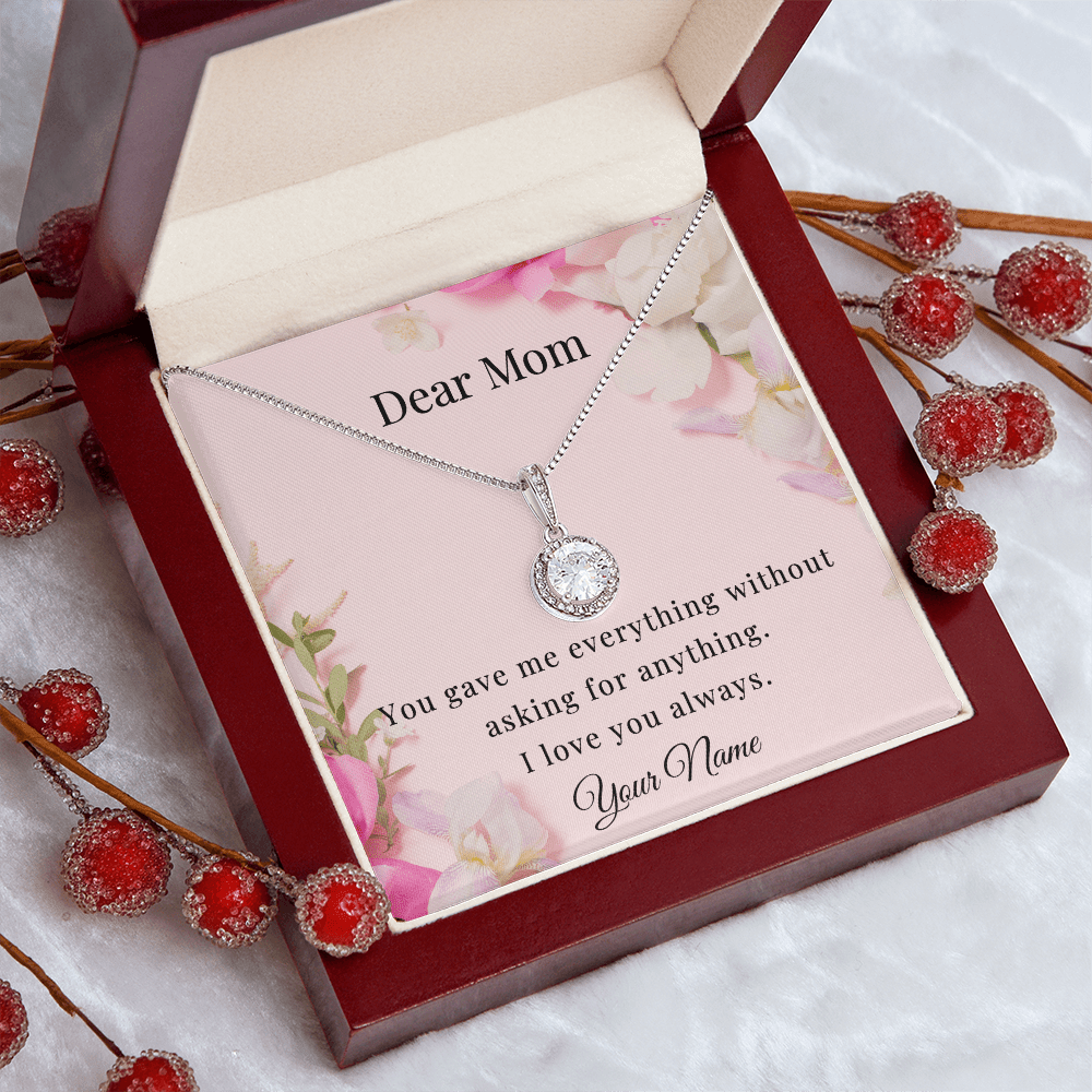 Dear Mom - Eternal Hope Necklace faith - based apparel - Held & Anchored