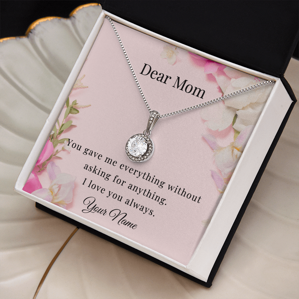 Dear Mom - Eternal Hope Necklace faith - based apparel - Held & Anchored