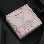 Dear Mom - Eternal Hope Necklace faith - based apparel - Held & Anchored