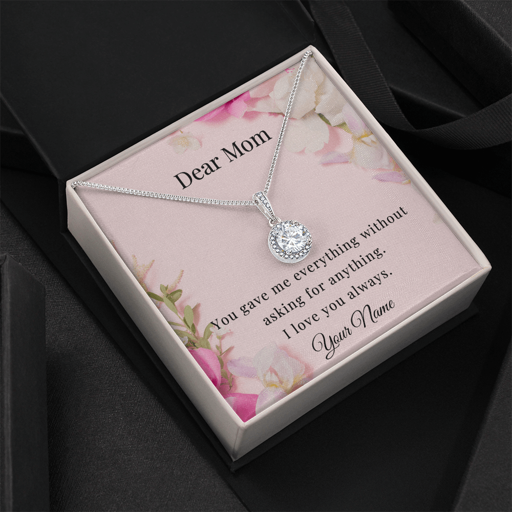 Dear Mom - Eternal Hope Necklace faith - based apparel - Held & Anchored
