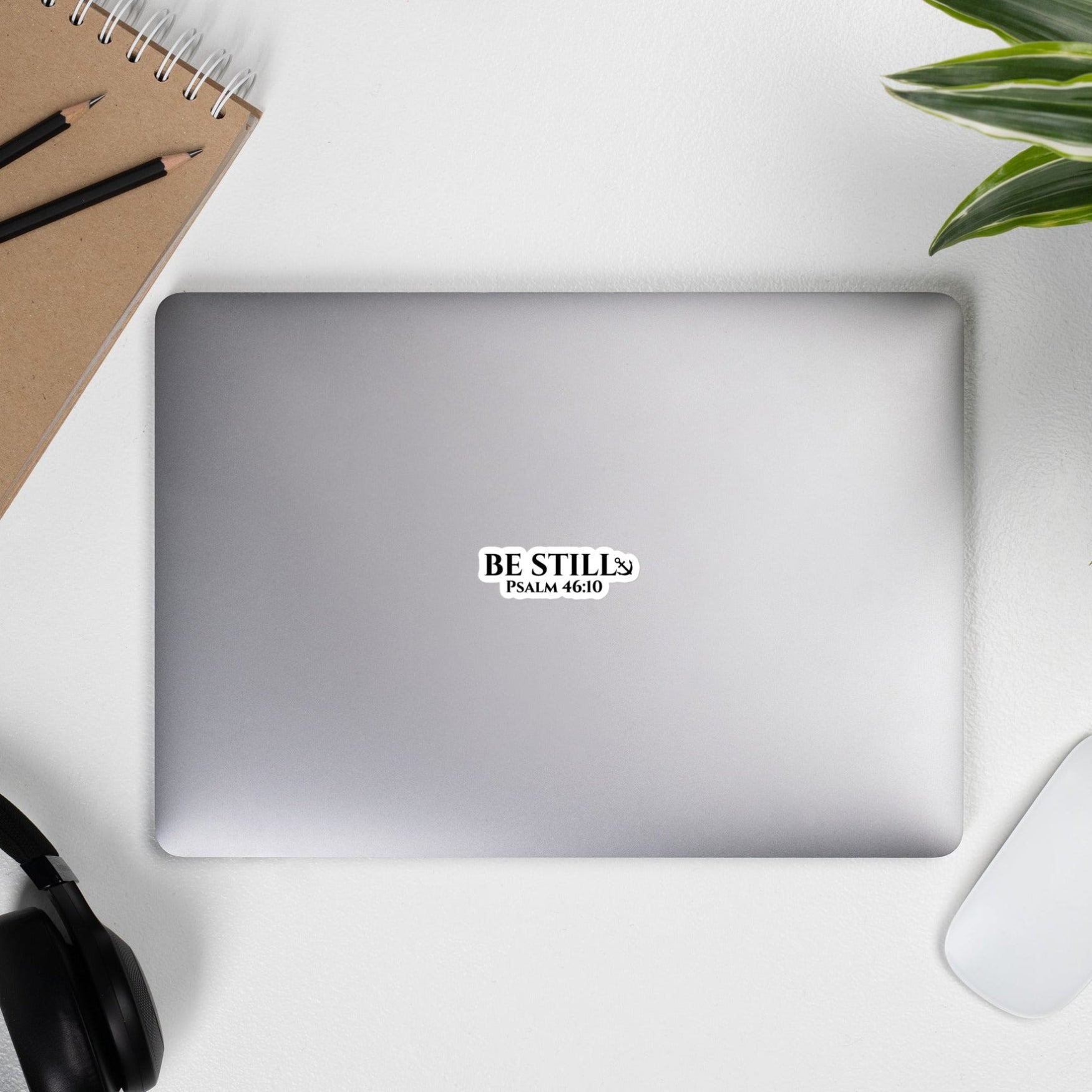 Be Still Psalm 46:10 Sticker – Faith Reminder Decal - Held & Anchored