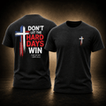 Don’t Let the Hard Days Win – Back Print Edition faith - based apparel - Held & Anchored