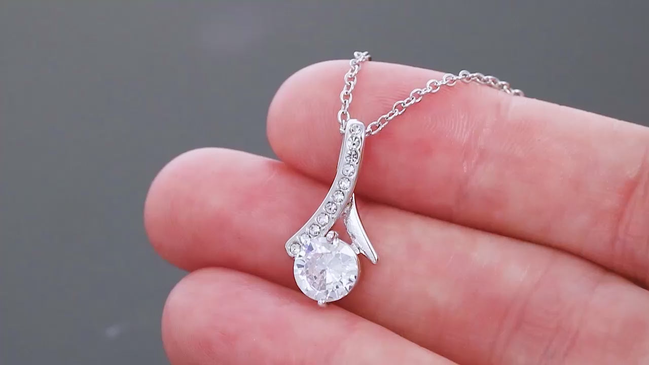 To My Daughter Necklace