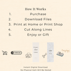 Printable Bookmark Bundle – Set of 4 Inspirational Bookmarks | Instant Download faith - based apparel - Held & Anchored