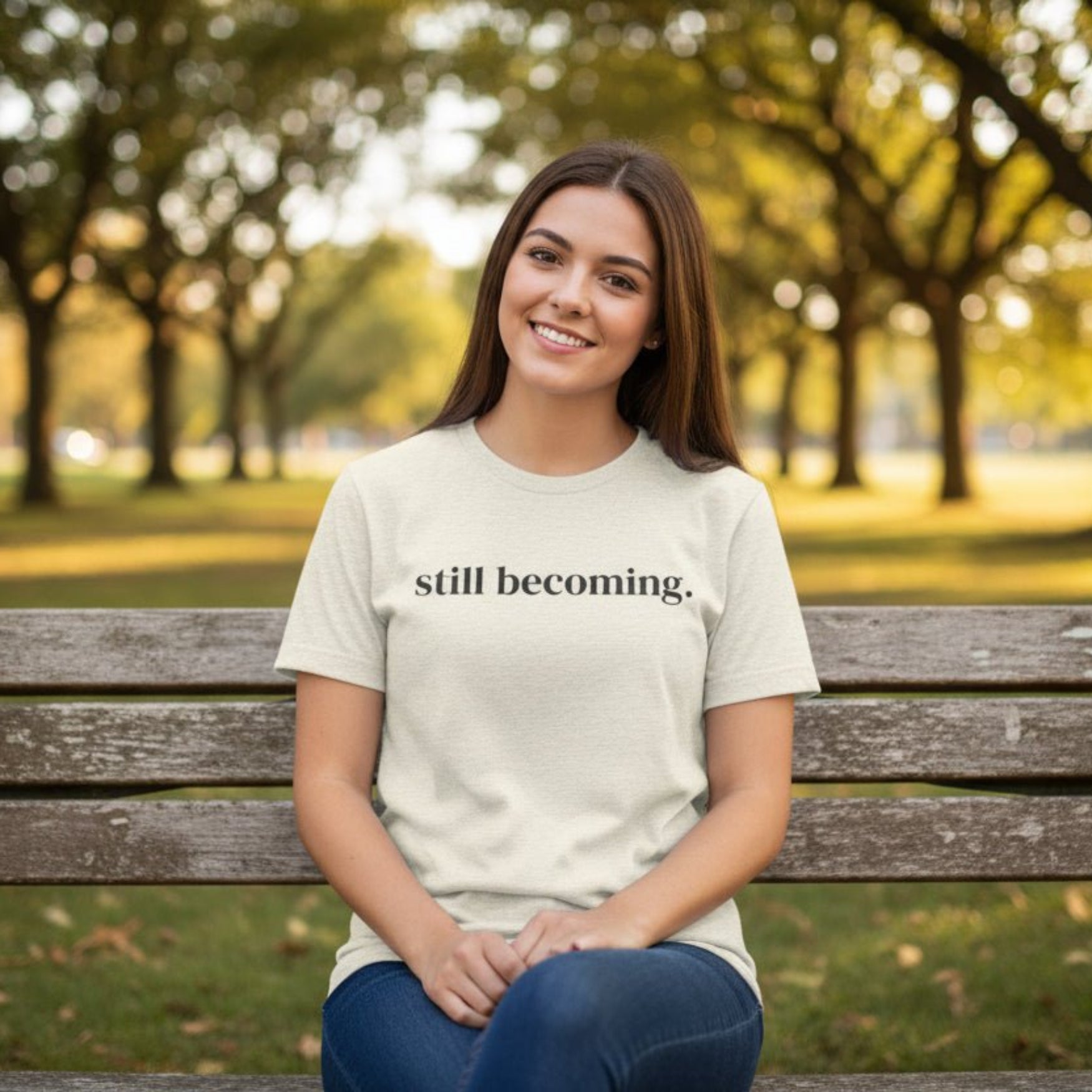 Still Becoming – Inspirational Faith & Growth T-Shirt - Held & Anchored