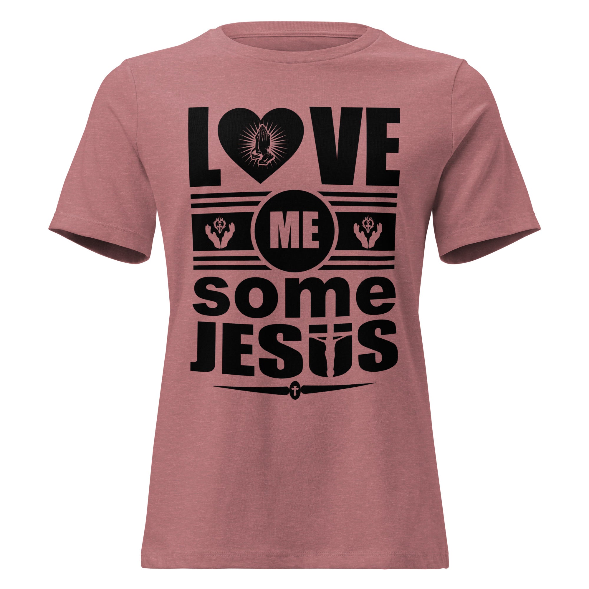 Love Me Some Jesus — Christian Faith Graphic T-Shirt | Held & Anchored Co. - Held & Anchored